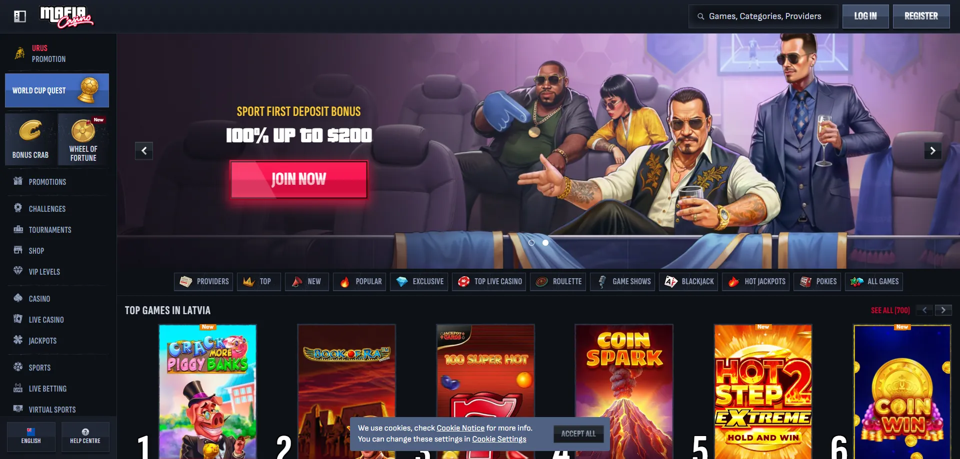 Mafia Casino NZ licence and security &mdash; safe and regulated online casino 2026
